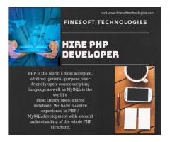 Hire dedicated PHP Developer – FineSoft Technologies