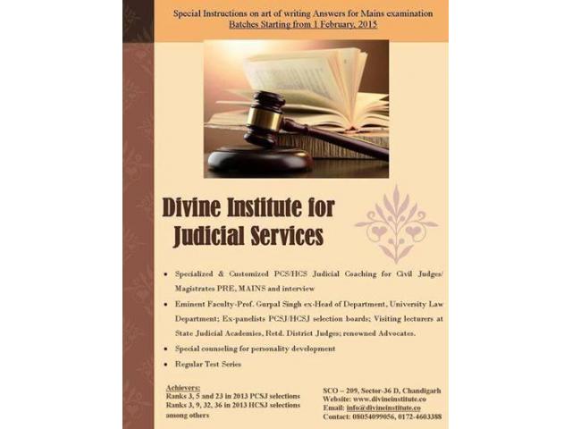 Divine Institute - CLAT Coaching In Chandigarh 