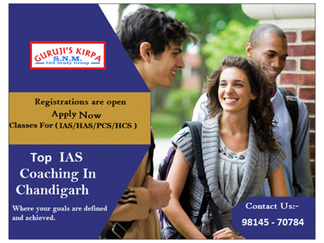 SNM - Best IAS Coaching Institute in Chandigarh